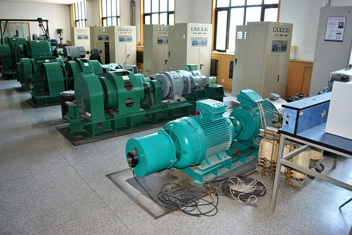 白水某热电厂使用我厂的YKK高压电机提供动力